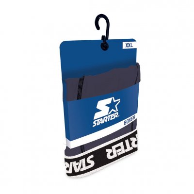 STARTER MONO BLUE Férfi Pamut Boxer