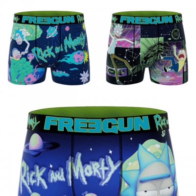 RICK And MORTY 3db-os Férfi Boxeralsó Csomag