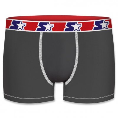 STARTER MONO GREY Férfi Pamut Boxer