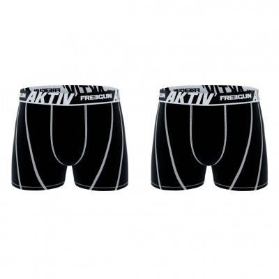 DUO AKTIV WHITE 2Db-os Férfi Sport Boxer Csomag