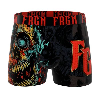 BURNING SKULL Férfi Boxer