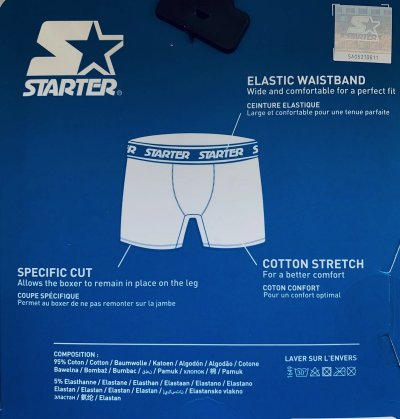 STARTER MONO G/B Férfi Boxer