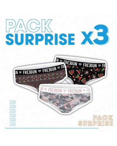 SURPRISE PACK 3DB-os  Női Shorty Csomag