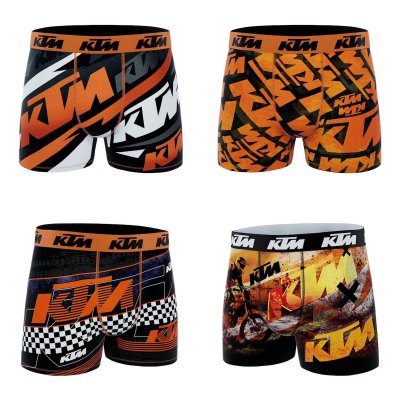 KTM PACK 4DB-os  Férfi Boxer Csomag