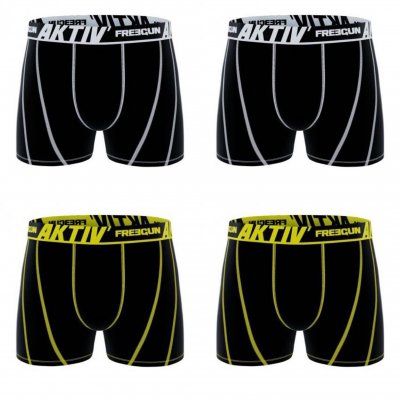 FREEGUN COTTON AKTIV SPORT 4 Db-os Boxeralsó Csomag