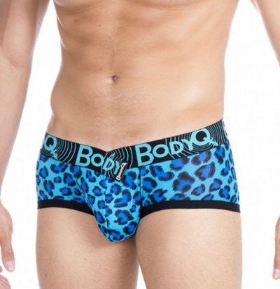 LEOPARD BLUE Férfi Shorty